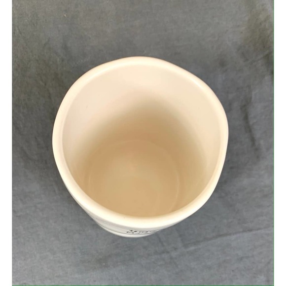 Rae Dunn Under The Mistletoe Cup Candle Holder - Picture 5 of 8